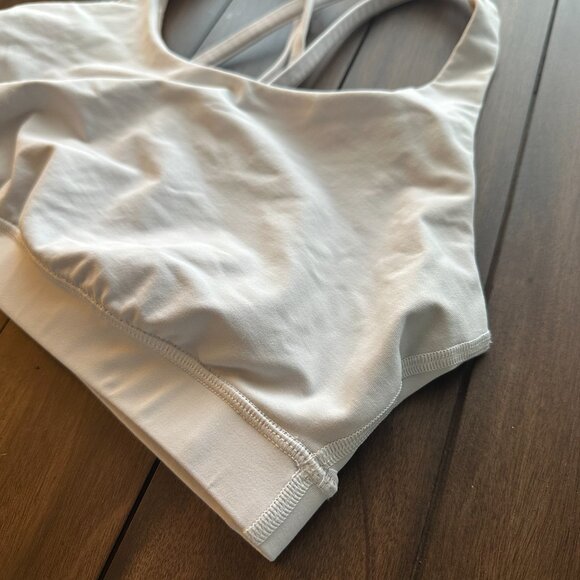 Lululemon EUC Energy Sports Bra White Size 12 - Picture 3 of 14